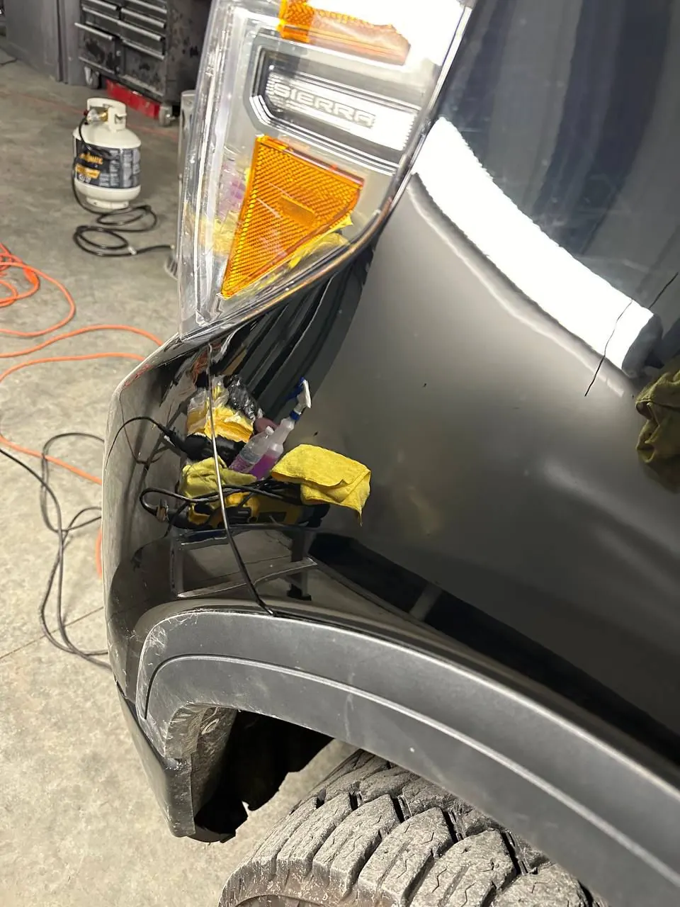 Car paint correction result mobile detailing San Diego