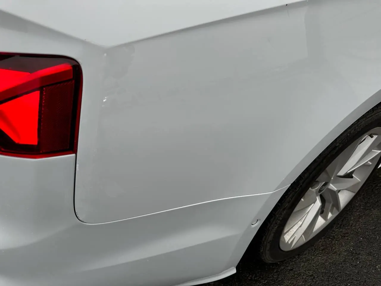Car paint correction result mobile detailing San Diego